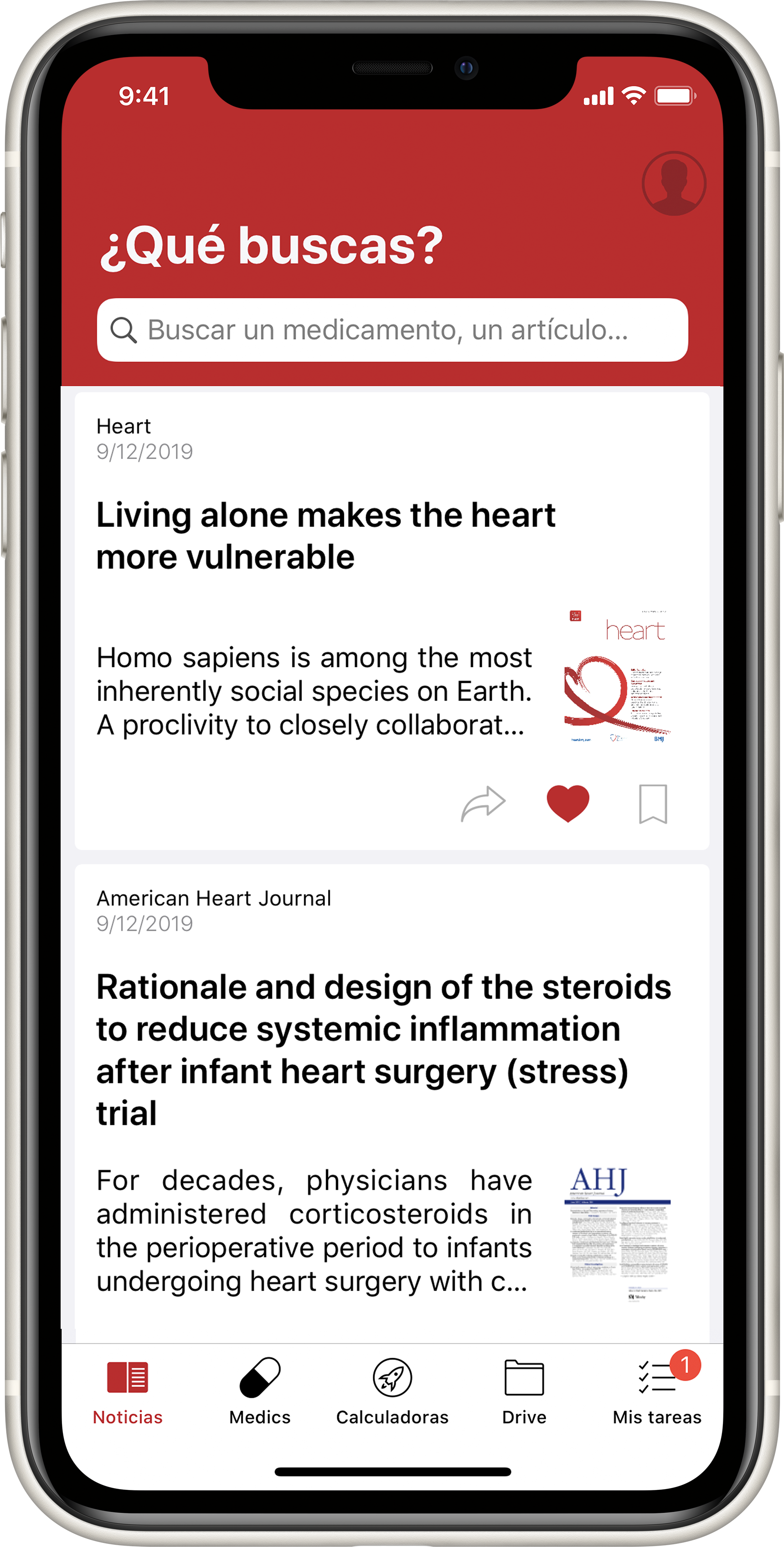 360 medics, un feed de noticias hiperespecializado y personalizado